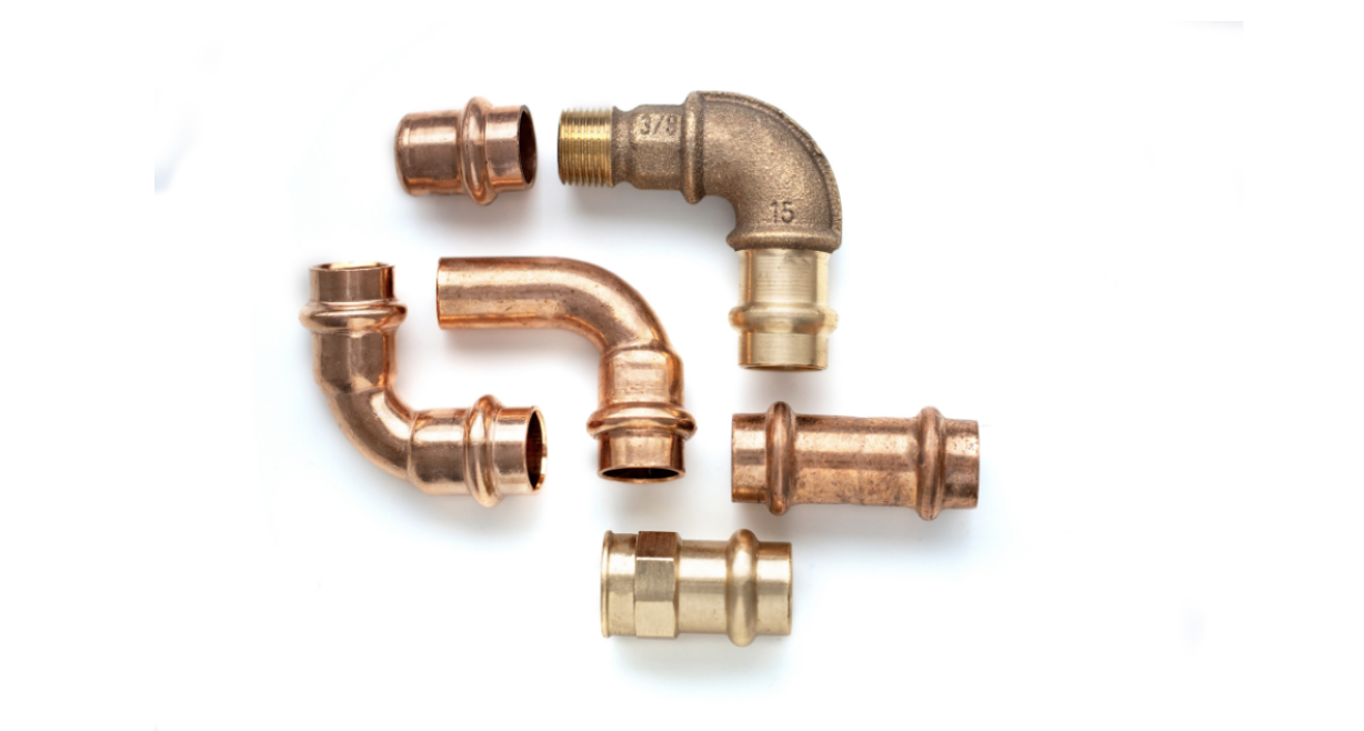 An image of pieces of a plumbing system
